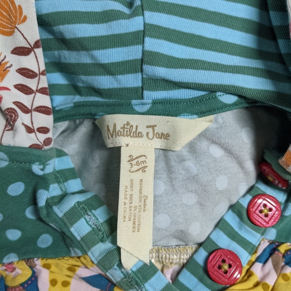 Matilda Jane Hooded Long Sleeve Dress - Picture 4 of 4